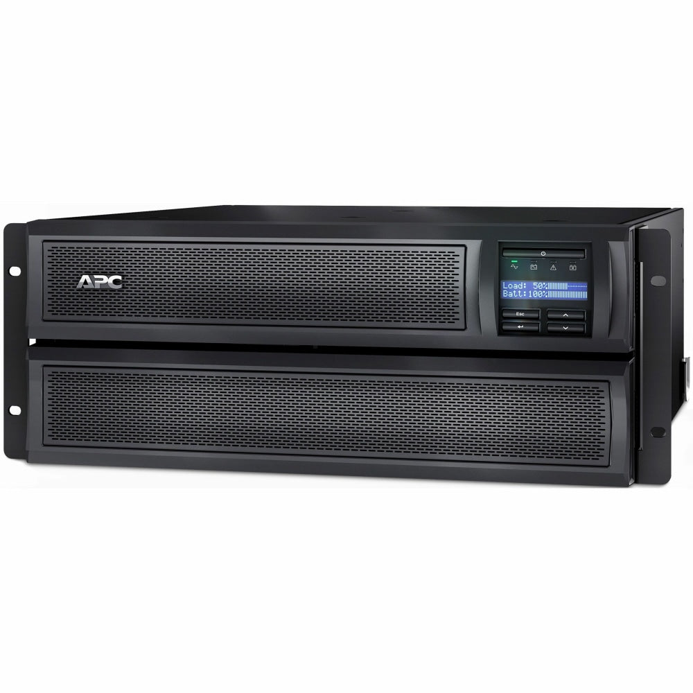 APC by Schneider Electric Smart-UPS X 2200VA Rack/Tower LCD 200-240V - 4U Rack-mountable - 3 Hour Recharge - 10 Minute Stand-by - 208 V, 230 V Input - 208 V AC Output - Sine Wave - USB - 2 x IEC 320-C19, 2 x IEC Jumper, 8 x IEC 320-C13