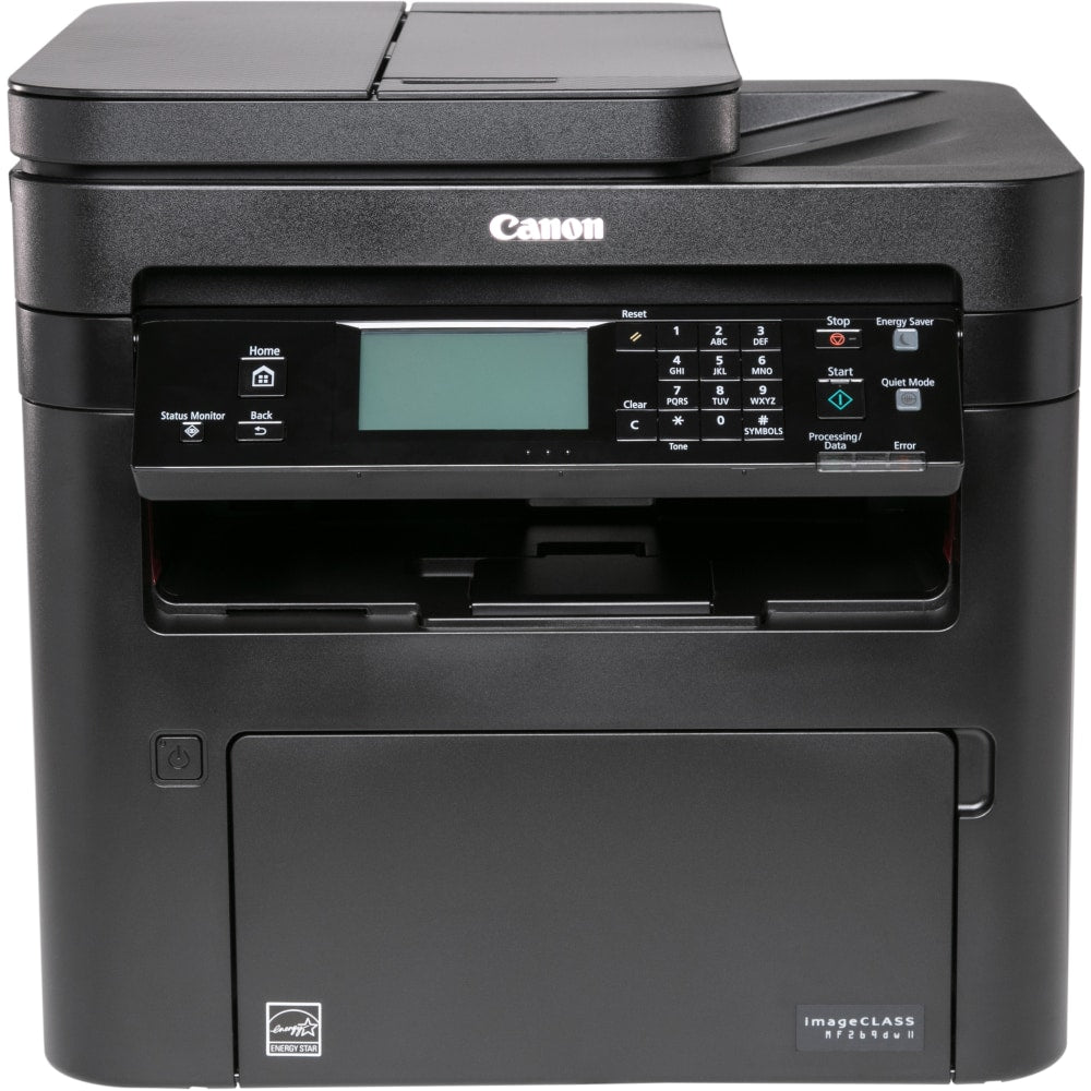 Canon imageCLASS MF269dw II Wireless Laser All-In-One Monochrome Printer With 2 High-Yield Cartridges