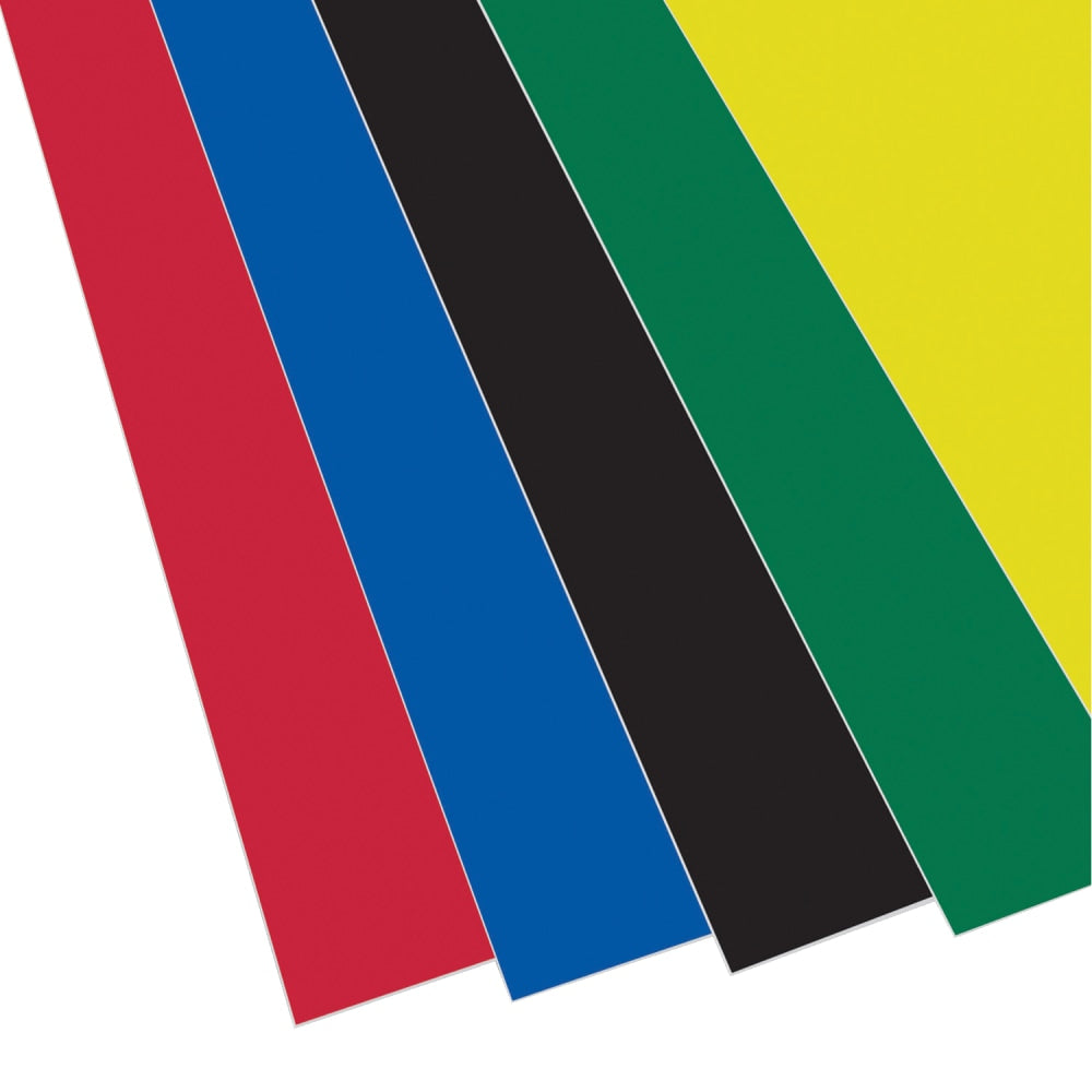 Flipside Foam Boards, 20inH x 30inW x 3/16inD, Assorted Colors, Pack Of 10