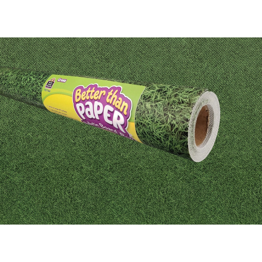 Teacher Created Resources Better Than Paper Bulletin Board Paper Rolls, 4ft x 12ft, Grass, Pack Of 4 Rolls