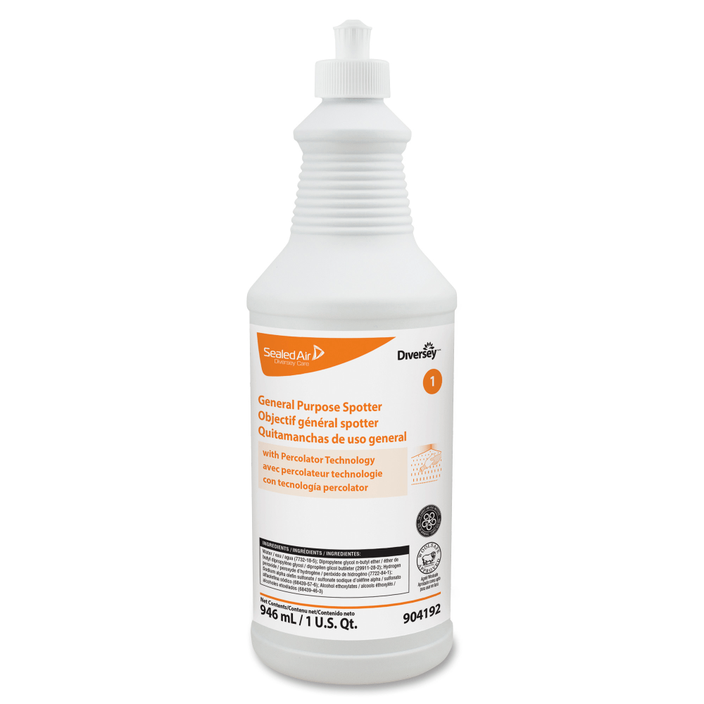 Diversey General Purpose Spotter - 32 oz (2 lb) - 6 / Carton - Clear