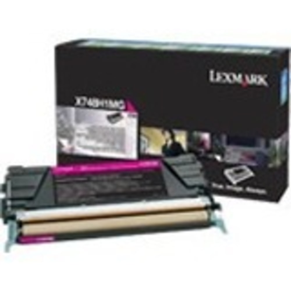 Lexmark Laser Toner Cartridge - Magenta - 1 Pack - 10000 Pages