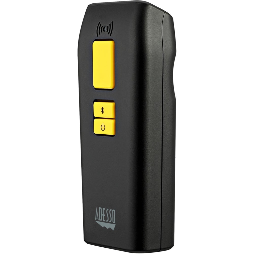 Adesso NuScan 3500TB Bluetooth Antimicrobial Waterproof 2D Barcode Scanner - Wireless Connectivity - 300 scan/s - 12in Scan Distance - 1D, 2D - CCD - Bluetooth - USB - IP66 - Healthcare, Logistics, Library, Warehouse, Retail