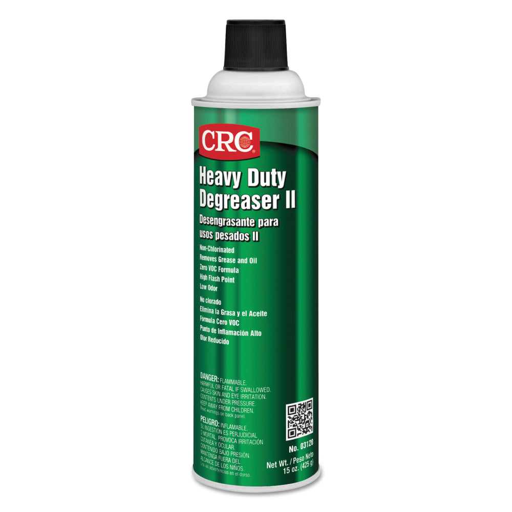 CRC Heavy-Duty Aerosol Degreaser II, 20 Oz, Case Of 12 Cans