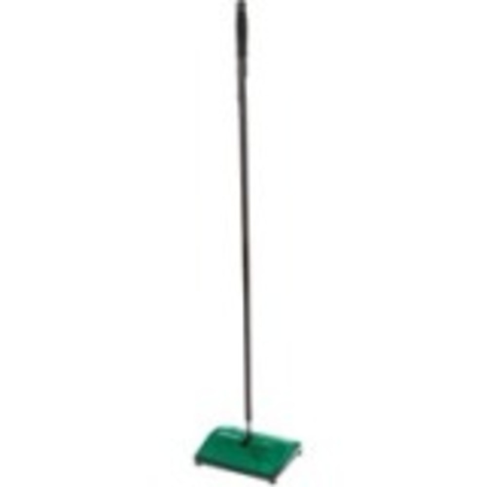 Bissell Commercial BG25 Metal Manual Sweeper, 8inL x 8-1/2inW x 5/8inD, Green