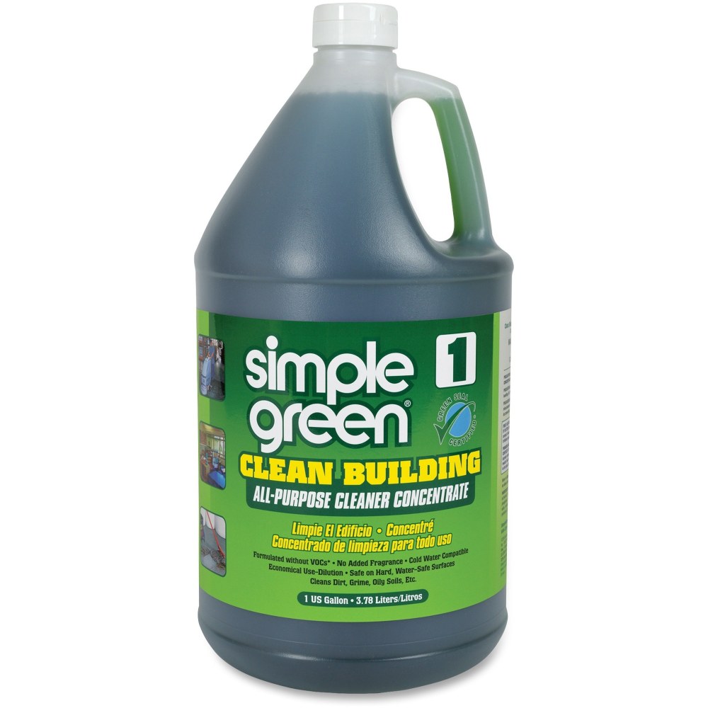 Simple Green Clean Building All-Purpose Cleaner Concentrate, 128 Oz Bottle