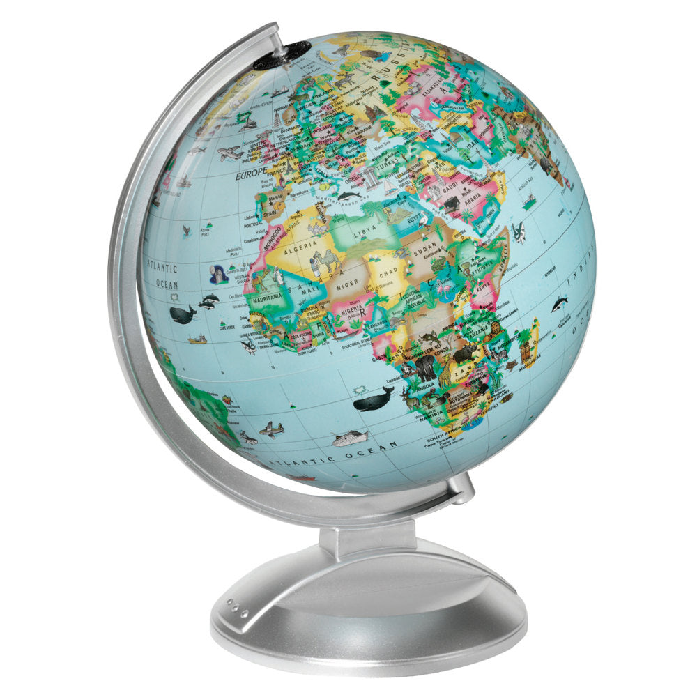 Replogle Globe 4 Kids Illuminated Globe, 13 1/2in x 10in