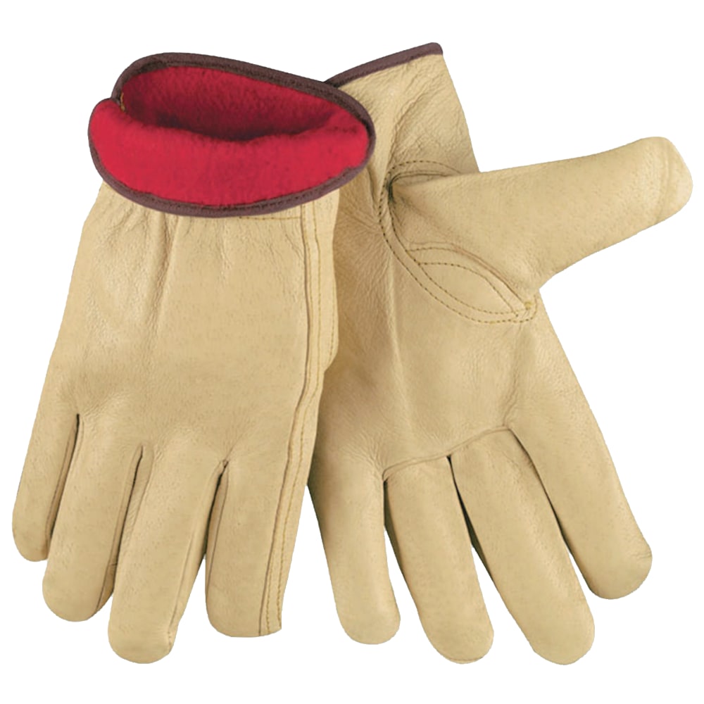 Memphis Glove Insulated Premium-Grain Pigskin Leather Drivers Gloves, X-Large, Pack Of 12