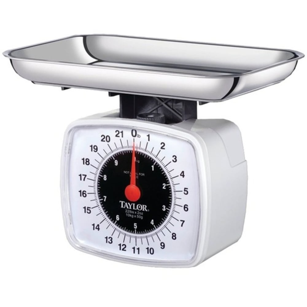 Taylor Mechanical Kitchen Scale, 22 Lb