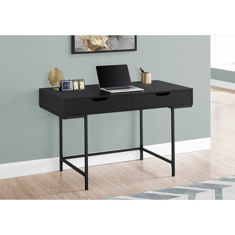 Monarch Specialties Pollard 48inW Computer Desk, Black