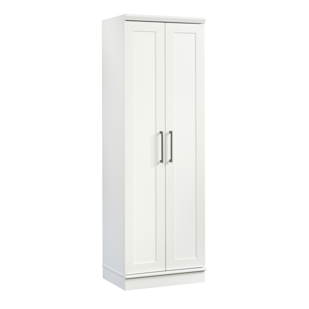 Sauder HomePlus Narrow Storage Cabinet, Soft White