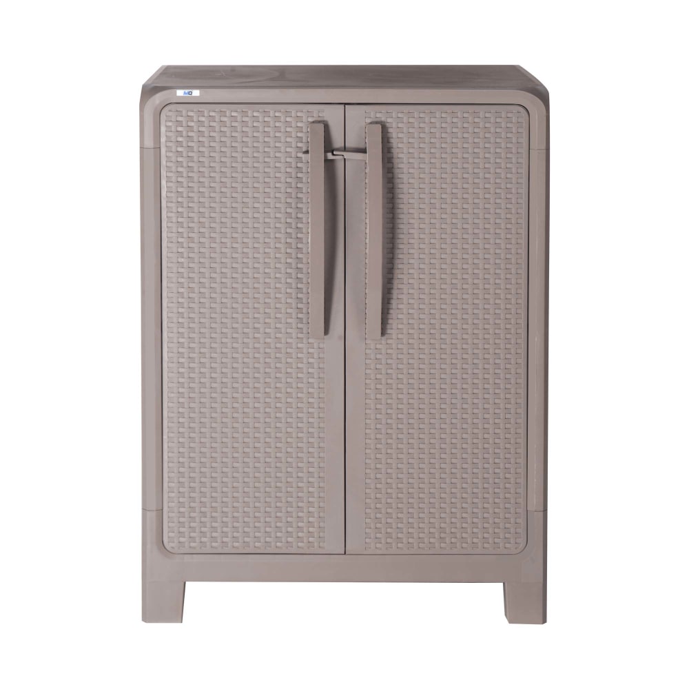 Inval Medium 29inW Storage Cabinet, Taupe