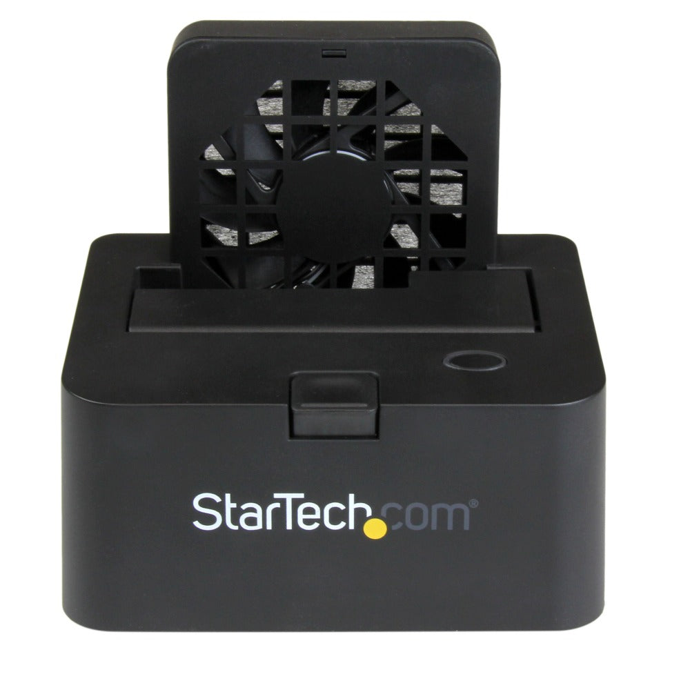 StarTech.com Hot-Swap Hard Drive Docking Station for 2.5in/3.5in SATA III Hard Drives - External eSATA/USB 3.0 Hard Drive Dock w/ UASP (SDOCKU33EF) - Storage controller - 2.5in, 3.5in - SATA 6Gb/s - 600 MBps