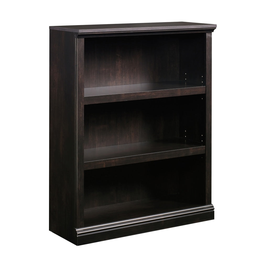 Sauder Select 44inH 3-Shelf Bookcase, Estate Black