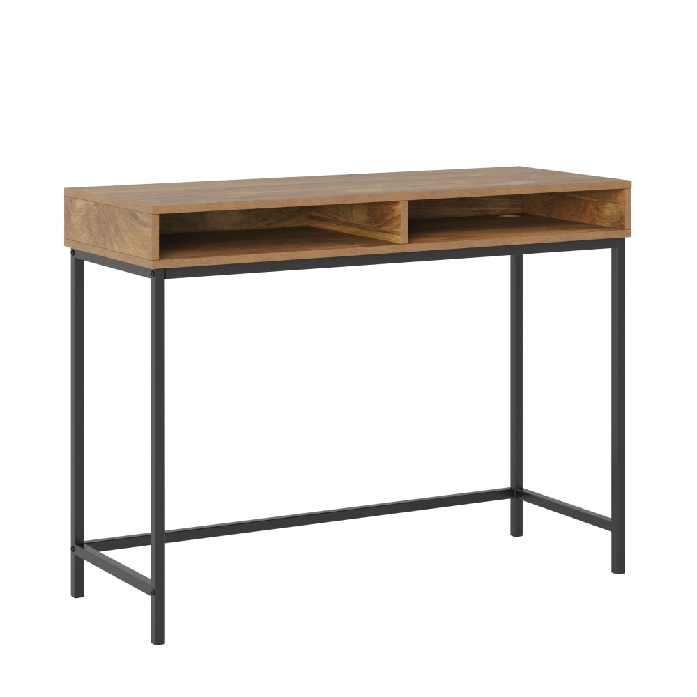 Sauder North Avenue 40inW Computer And Writing Desk, Sindoori Mango/Black