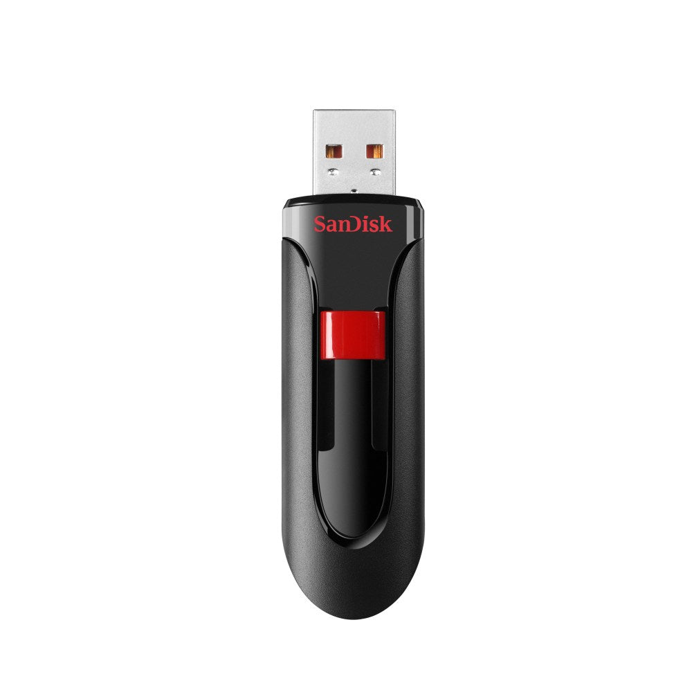 SanDisk Cruzer Glide USB Flash Drive, 32GB, Black