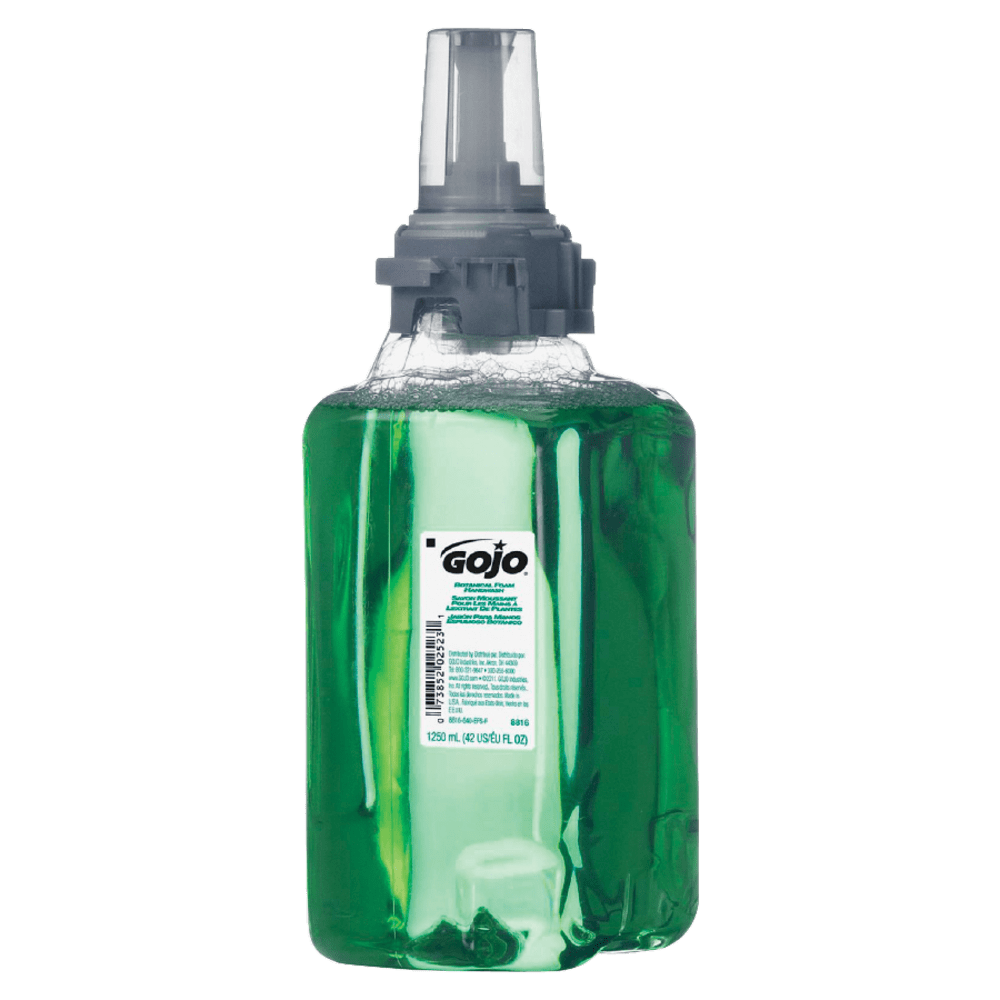 GOJO Foam Hand Wash Soap, Botanical Scent, 42 Oz Refill