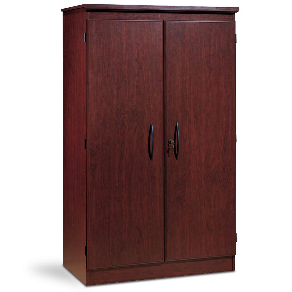 South Shore Morgan Storage Armoire, Royal Cherry