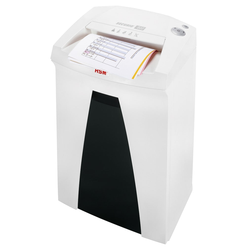 Securio By HSM B22cL4 11-Sheet Micro-Cut Shredder, White