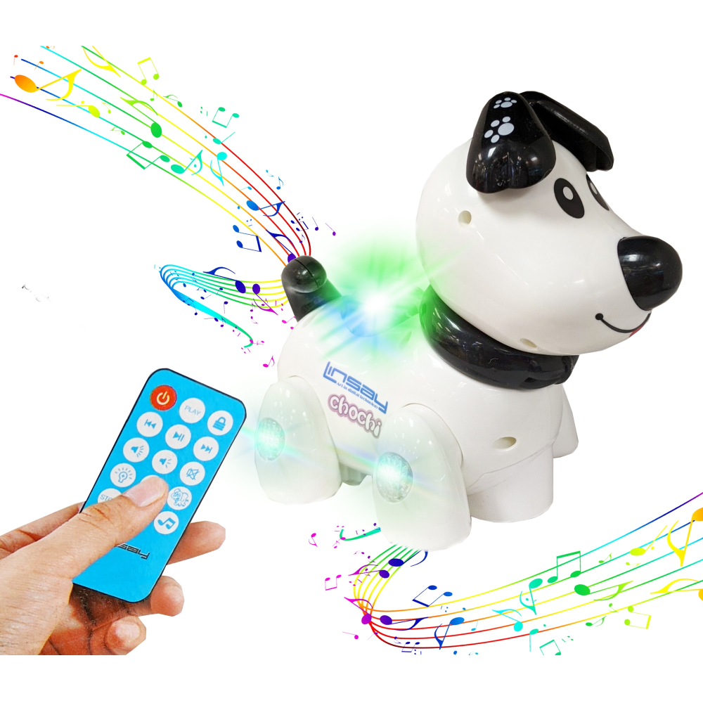 Linsay Smart Toy, Dog, White