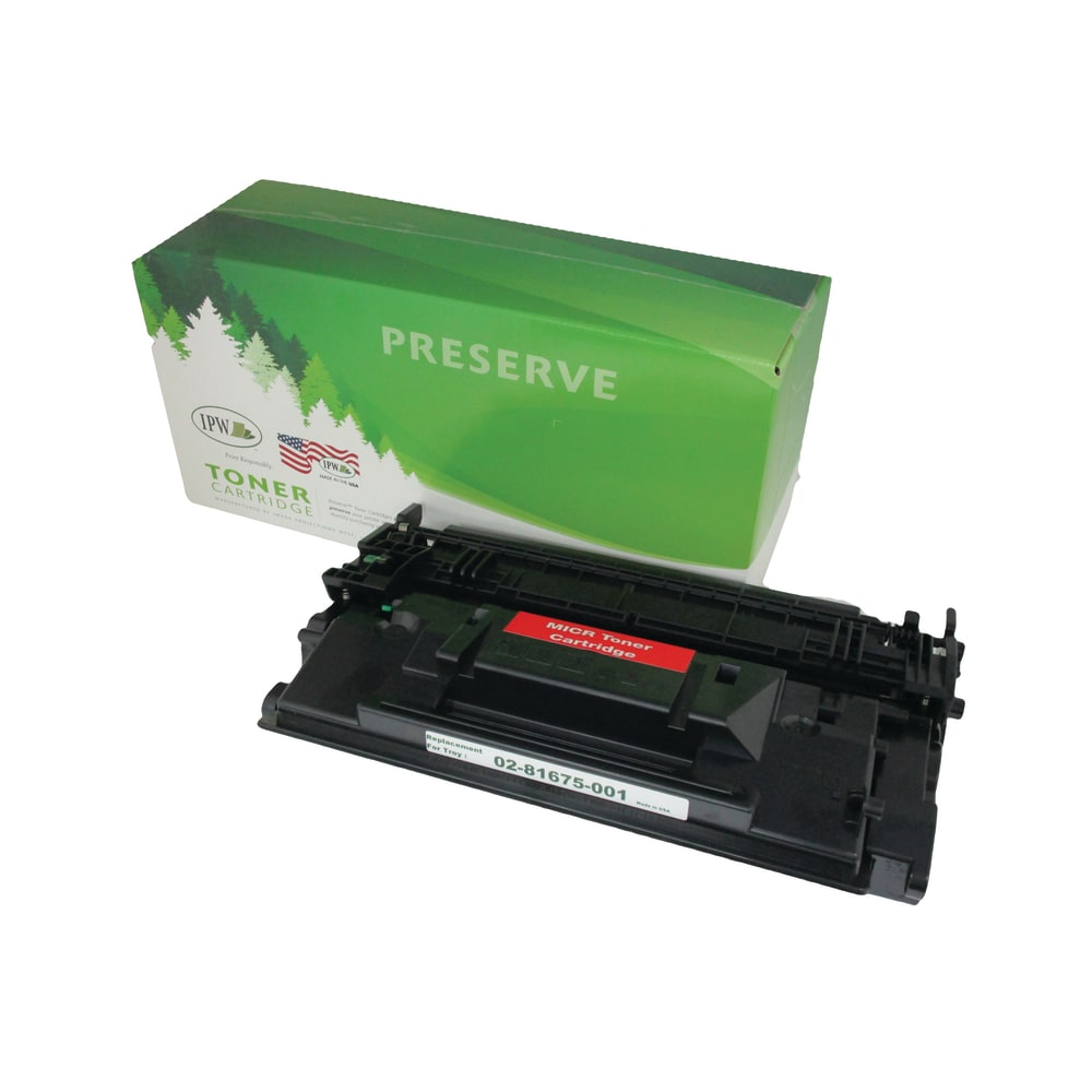 IPW Preserve Remanufactured Black MICR Toner Cartridge Replacement For HP CF287A, 745-87A-ODP