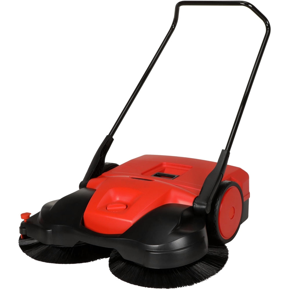 Bissell BG-497 Triple Brush Push Sweeper, 40in x 37in, Red