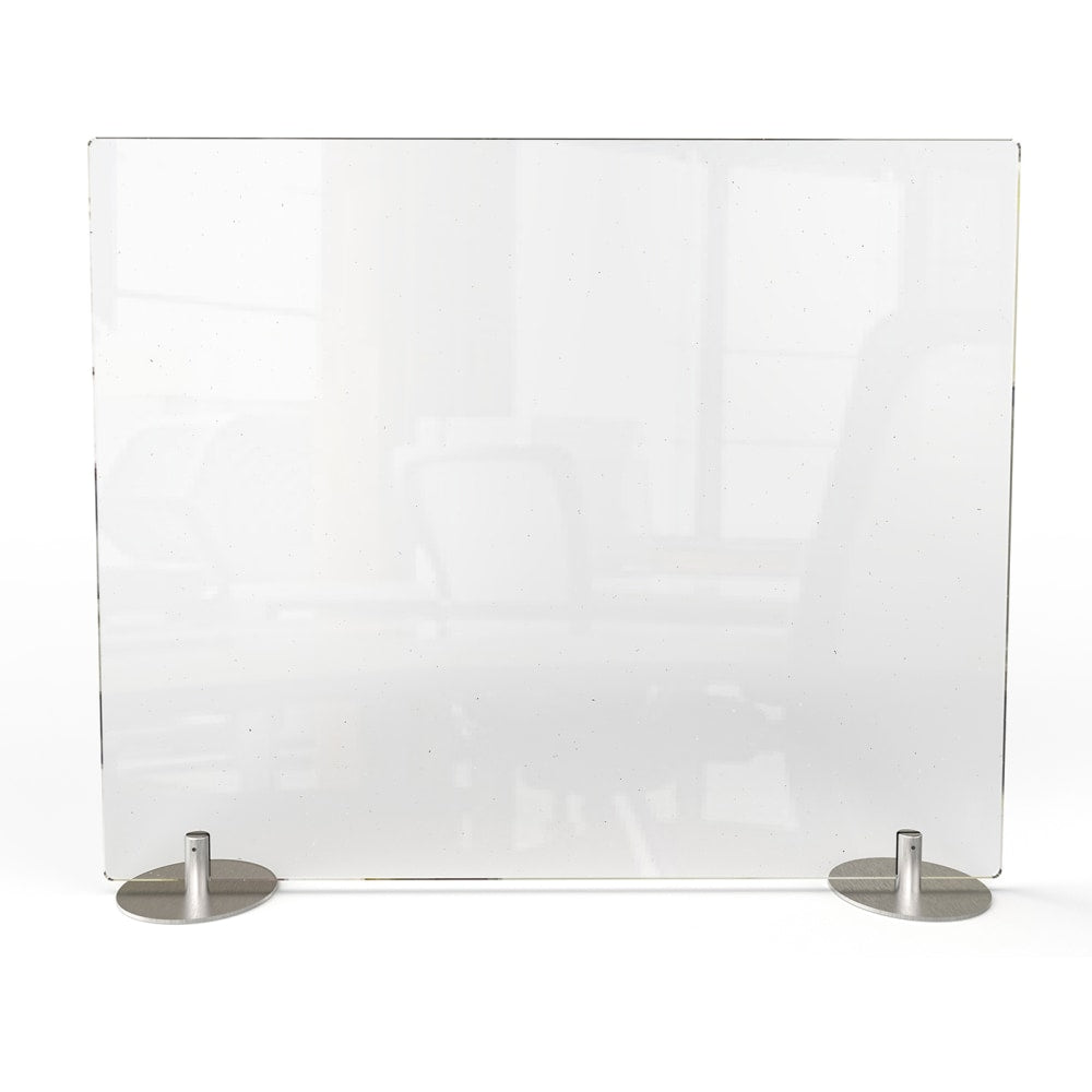 Ghent Desktop Protection Screen, 24inH x 36inW x 1/4inD, Clear