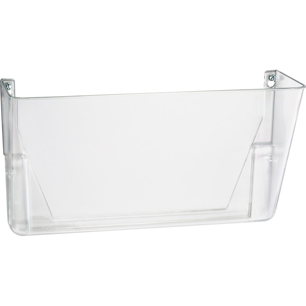 OIC Single Pocket Wall Files, Letter Size, Clear