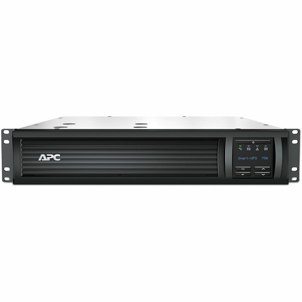 APC by Schneider Electric Smart-UPS 750VA Rack-mountable UPS - 2U Rack-mountable - 3 Hour Recharge - 5 Minute Stand-by - 230 V Input - 230 V AC Output - Sine Wave - Serial Port - USB - 2 x IEC Jumper, 4 x IEC 320-C13 - 6 x Battery/Surge Outlet