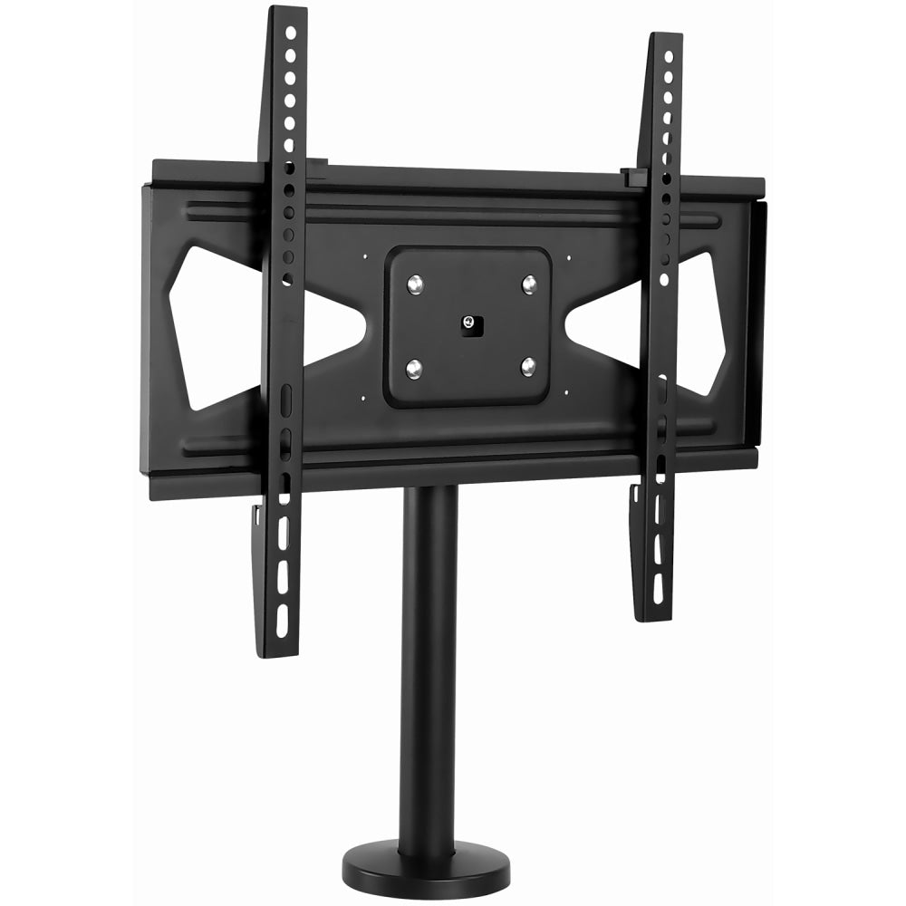 Mount-It! MI-854 Bolt-Down TV Stand For 32 - 55in TVs, 22inH x 9-1/2inW x 5-1/2inD, Black