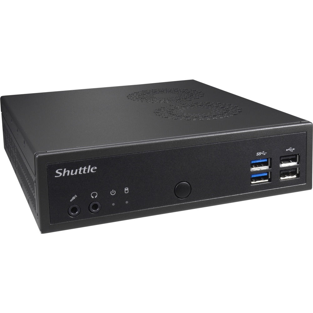 Shuttle XPC Slim DH02U5 Desktop PC, Intel Core i5, 8GB Memory, 120GB Solid State Drive, Windows 10