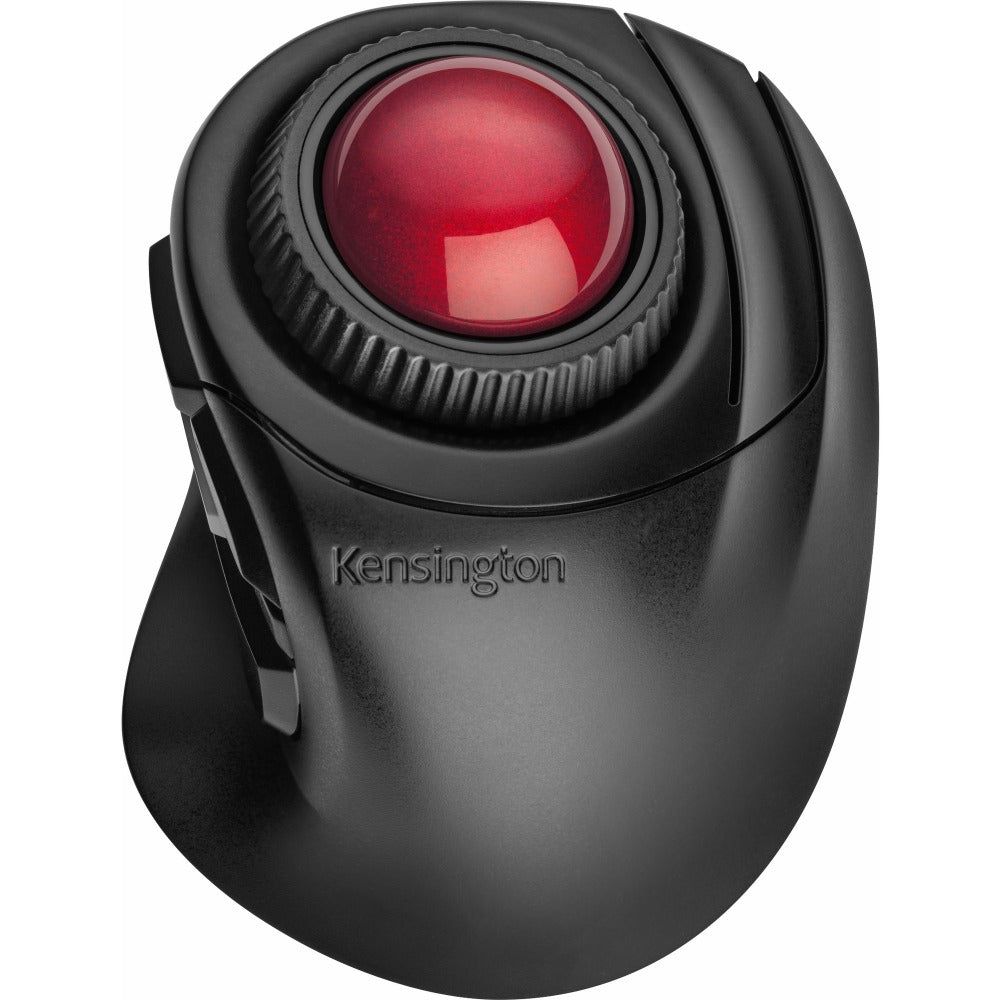 Kensington Orbit Fusion Trackball - Black - 1 Pack - Scroll Ring