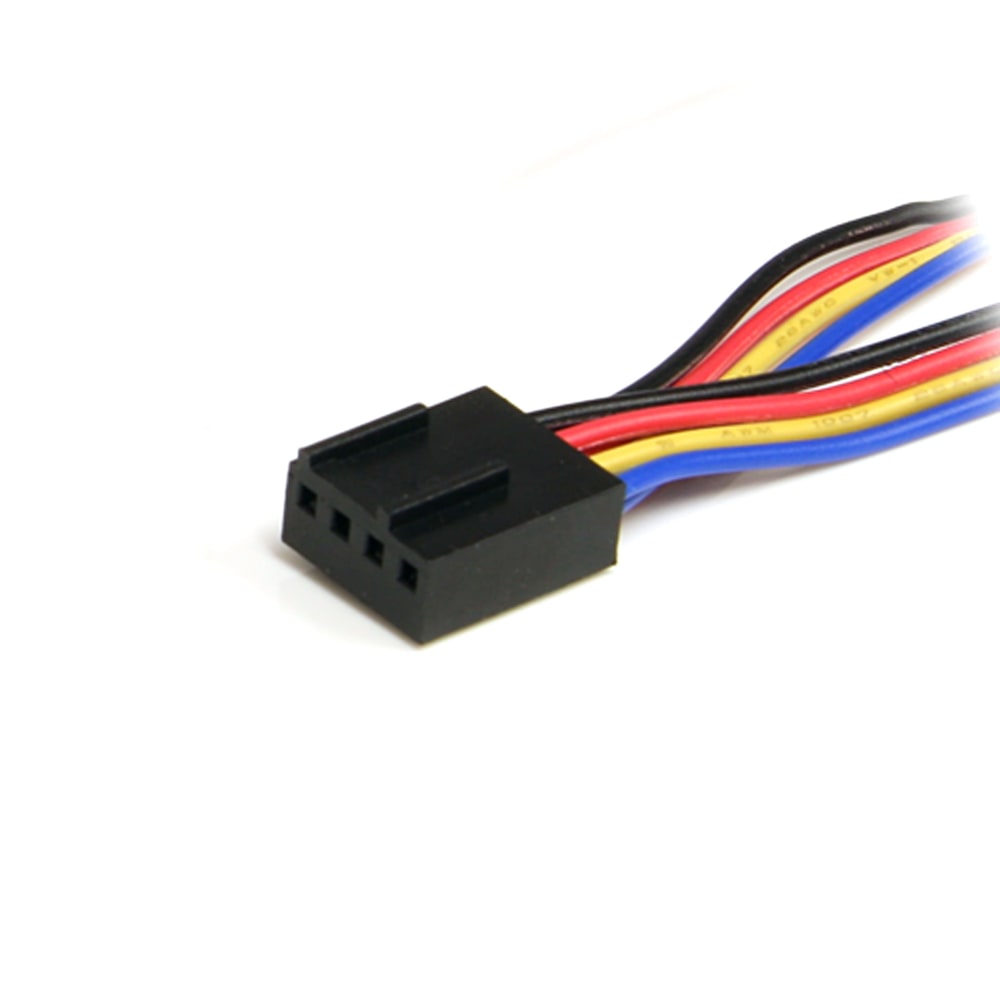 StarTech 12in 4 Pin PWM Fan Extension Power Y Cable - F/M