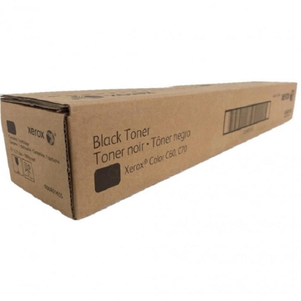 Xerox - Black - original - toner cartridge - for Xerox Colour C60, Colour C70; Color C60, C70