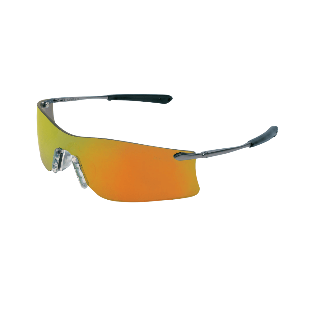 Rubicon Protective Eyewear, Fire Lens, Polycarbonate, Scratch-Resistant, Frame