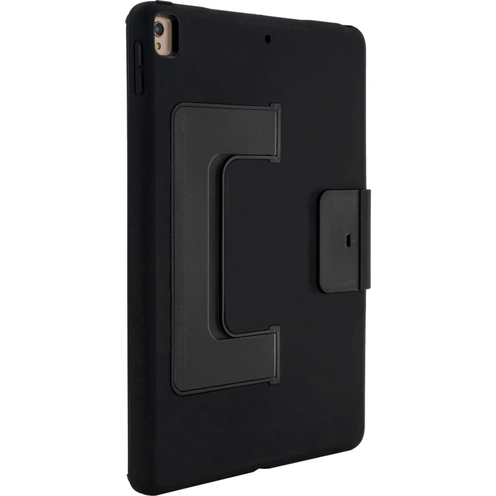 CTA Digital Security Case with Kickstand and Anti-Theft Cable for iPad 10.2 7th/ 8th/ 9th Gen - Black - TAA Compliant