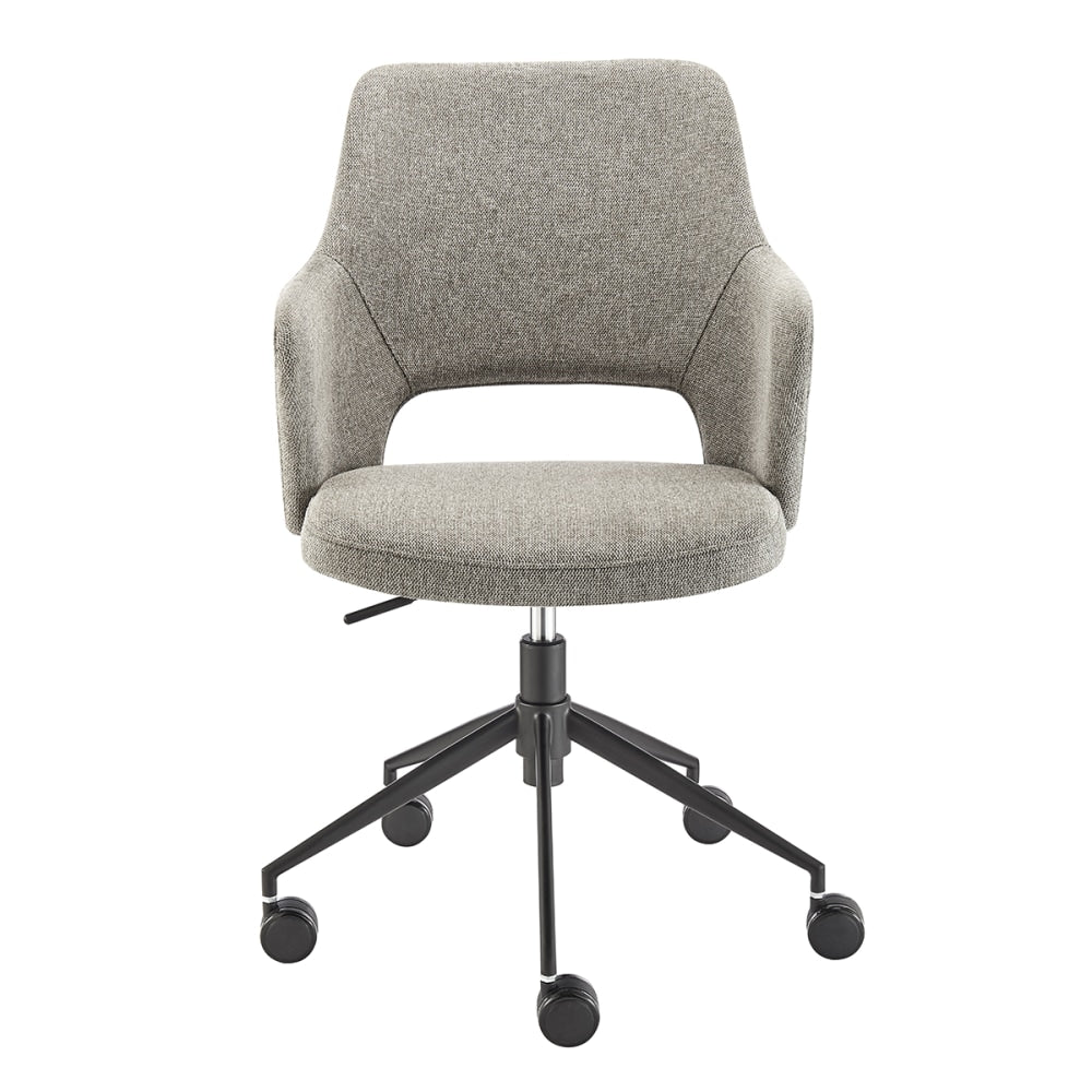 Eurostyle Darcie Office Chair, Light Gray/Black