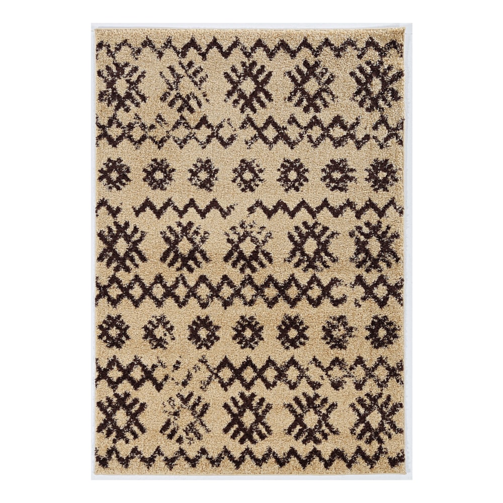 Linon Bijou Area Rug, 3ft x 5ft, Envies Camel/Brown