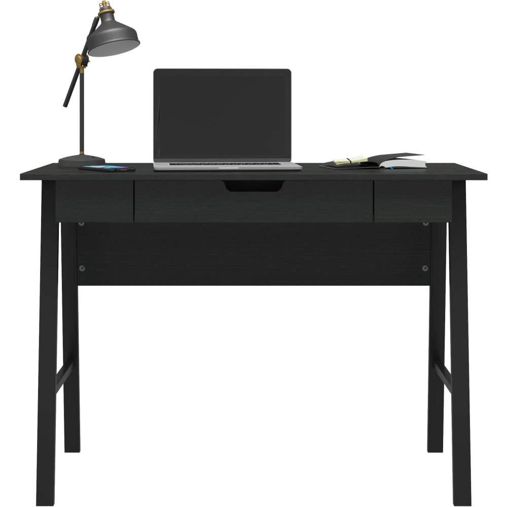 Ameriwood Home Oxford 46inW Computer Desk, Black Oak