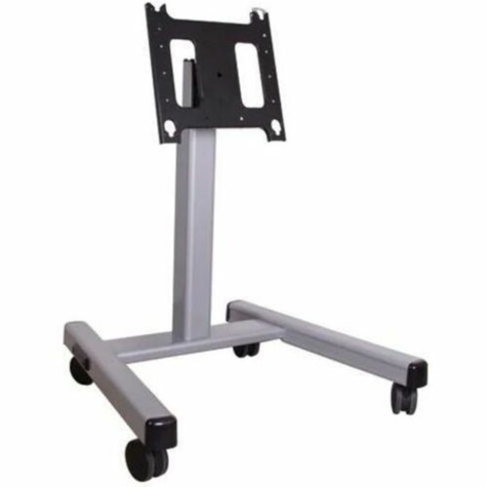 Chief MFMUB Universal Flat-Panel Confidence Monitor Cart, 54.9inH x 36.1inW x 25.2inD, Black