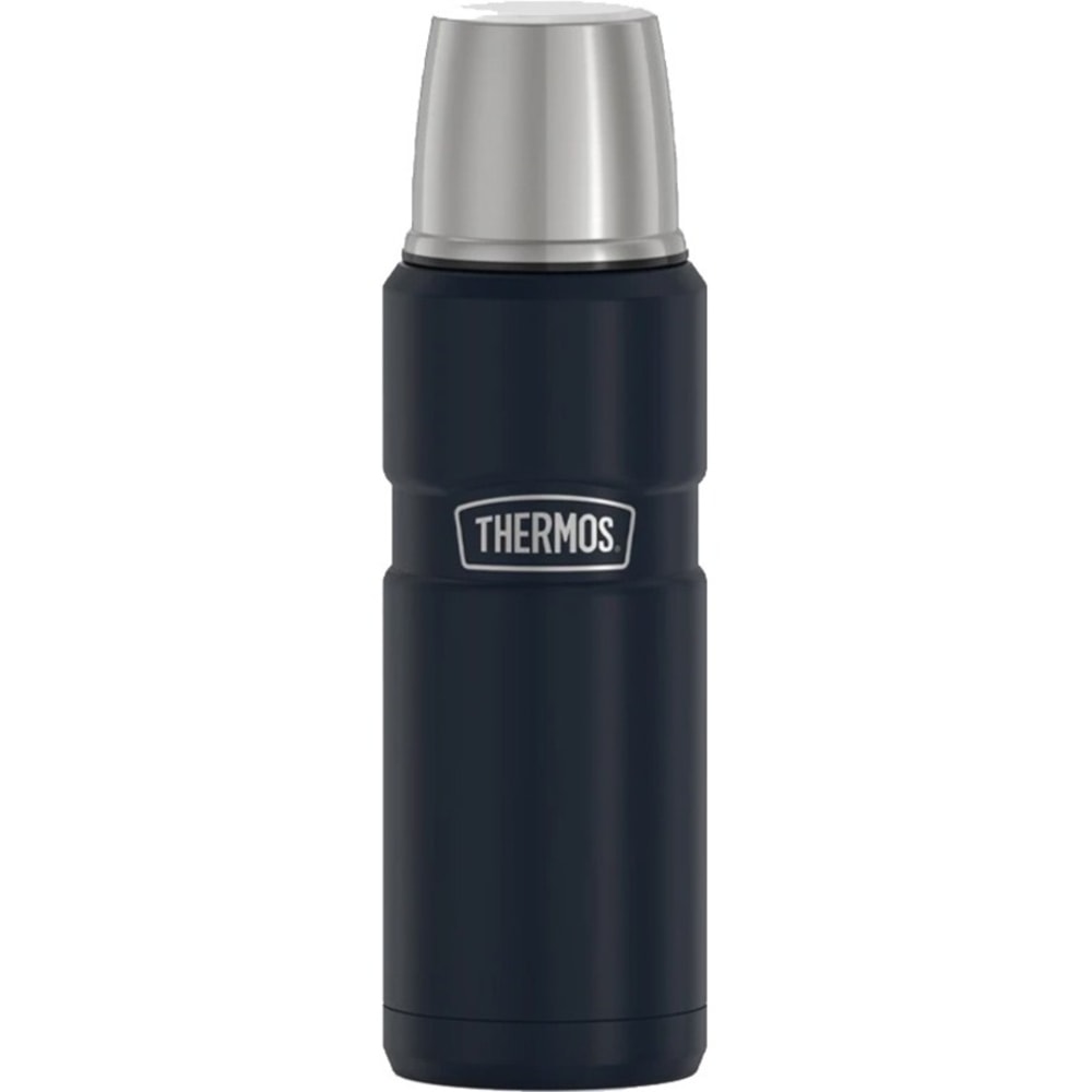 Thermos Stainless King Beverage Bottle 16oz - Vacuum - Midnight Blue, Blue