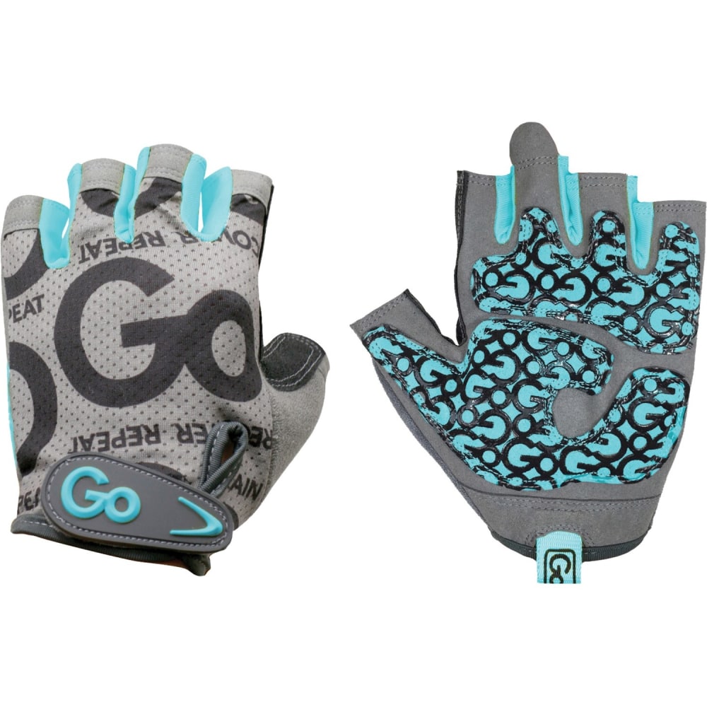 GoFit Womens Pro Trainer Gloves - Hand, Abrasion, Chemical Protection - Medium Size - Synthetic Leather Palm, Jersey Back