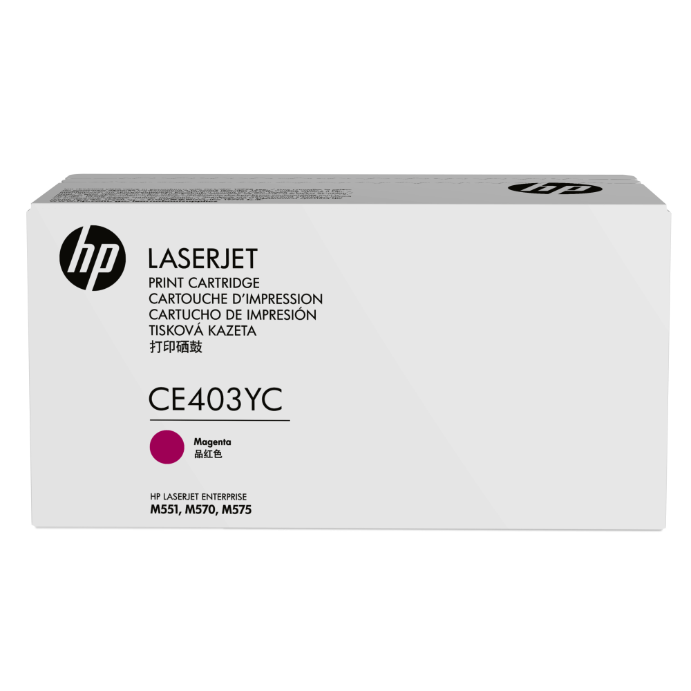 HP 507A Magenta Toner Cartridge, CE403YC