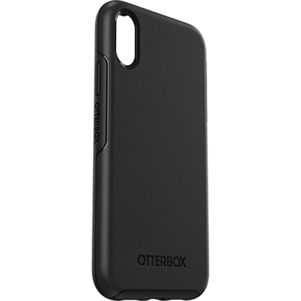 OtterBox iPhone XR Symmetry Series Case - For Apple iPhone XR Smartphone - Black - Drop Resistant - Synthetic Rubber, Polycarbonate - 1 Pack - Retail