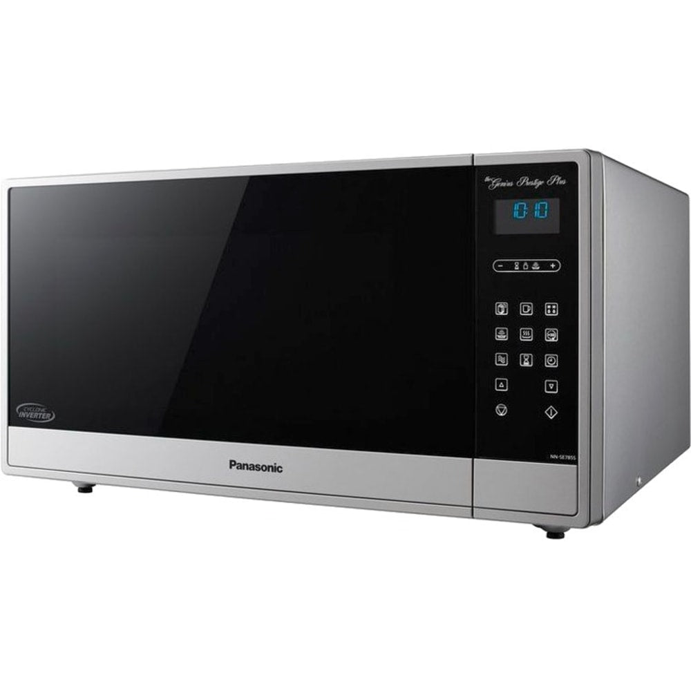 Panasonic NN-SE782S Microwave Oven - Single - 22in Width - 1.6 ft³ Capacity - Microwave - Built-in Installation - 10 Power Levels - 1250 W Microwave Power - 14.96in Turntable - 120 V AC - Countertop - Stainless Steel