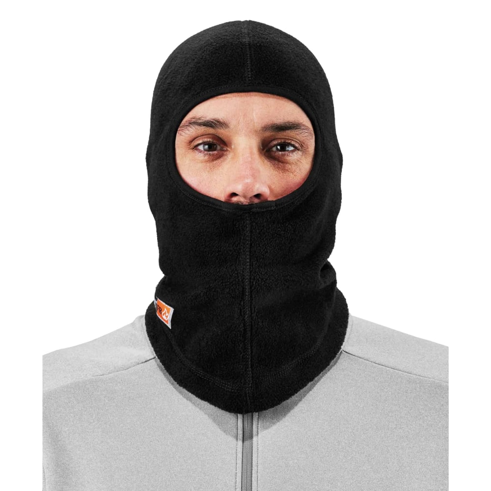 Ergodyne N-Ferno 6828 Modacrylic Blend FR Fleece Balaclava, One Size, Black