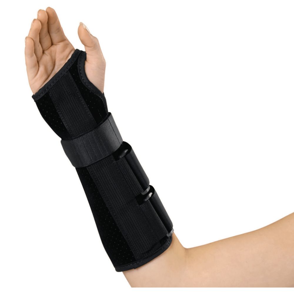 Medline Deluxe Wrist/Forearm Splint, Right, Small, 10in