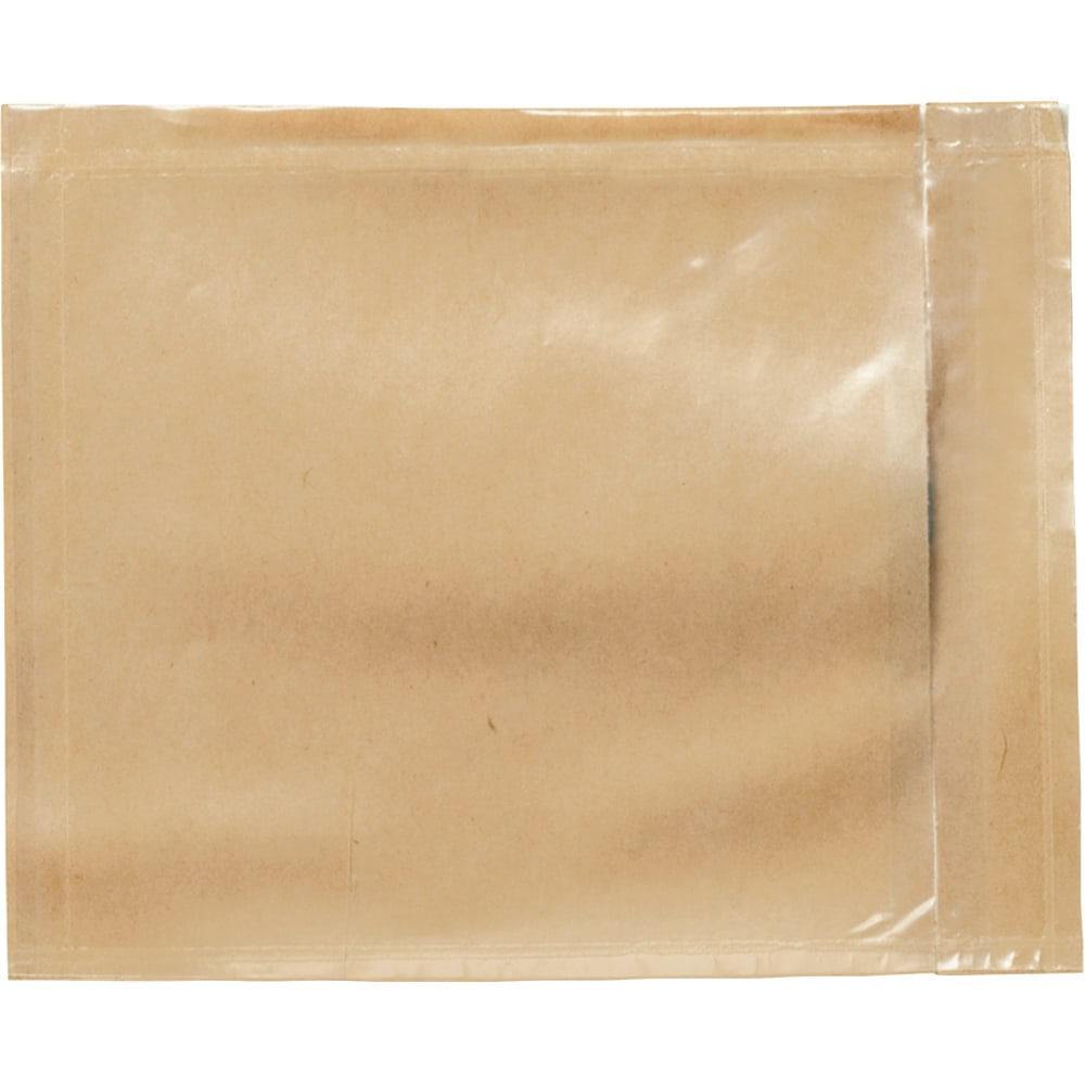 3M Blank Packing List/Invoice Envelopes, Self-Adhesive, 5 1/2in x 4 1/2in, Box Of 1,000