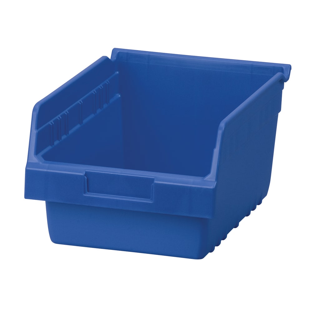 Akro-Mils AkroBin Storage Bin, Small Size, Blue, 5in x 11in x 10-7/8in