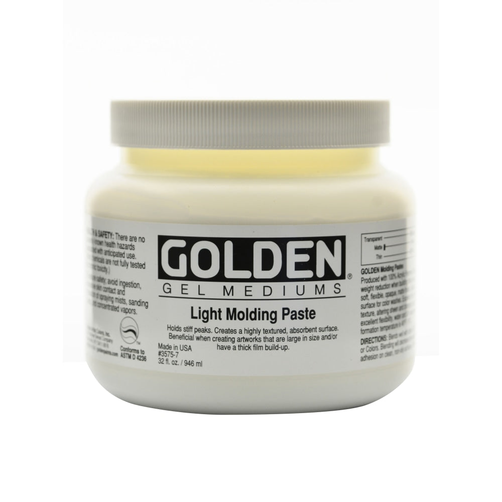 Golden Molding Paste, Light, 32 Oz